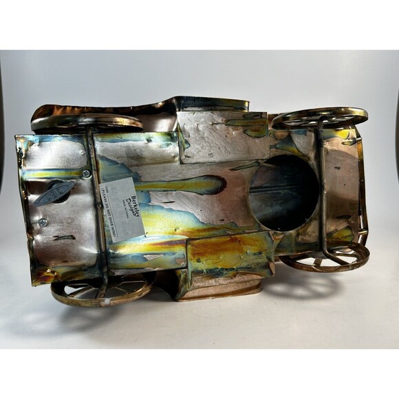 Old Tin Music Car Plays "King Of The Road" Berkeley Designs Trunk Opens & Closes - Picture 4 of 8